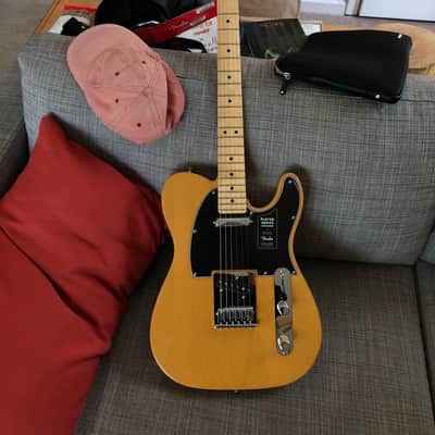 Fender Player Telecaster with Maple Fretboard 2018 - 2024 - Butterscotch Blonde with Hardshell Case image 1
