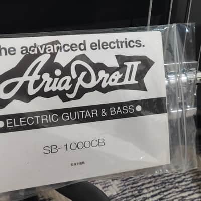 Aria Pro II Cliff Burton Signature 2007-2026 - Black image 22