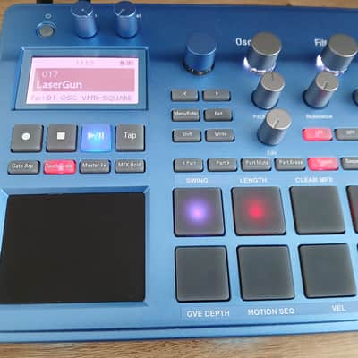 Korg Electribe 2 - EMX2 Music Production Station - Blue with DECKSAVER image 3