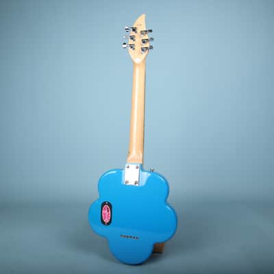 Debutante Daisy Rock Electric Guitar Short Scale 💙 Blue Flower image 10