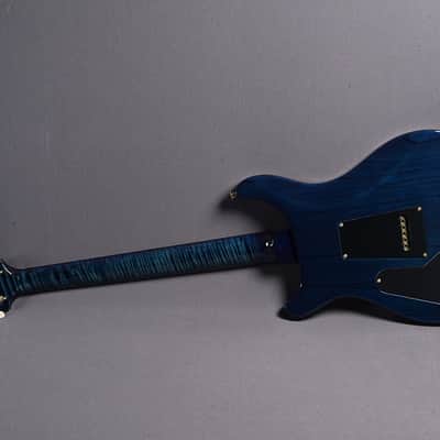 PRS Custom 24 Wood Library Y2 SA Back ZI/FB Cobalt Blue image 12