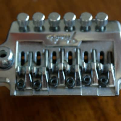 Fender System One Tremelo System 1984-87 Chrome (Solid) image 7