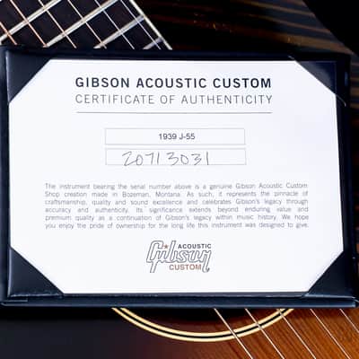 Gibson Custom Historic 1939 J-55 Reissue, Adirondack Red Spruce, Faded Vintage Sunburst image 19