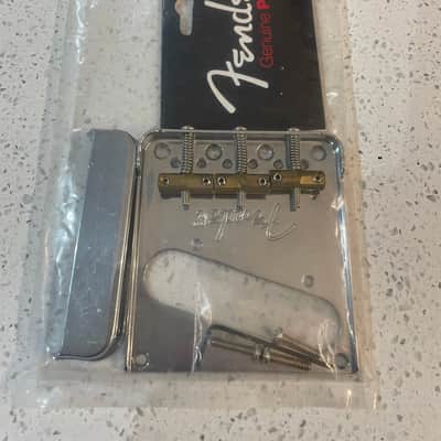 Fender 099-2005-000 American Professional Telecaster Bridge Assembly 2010s - Chrome
