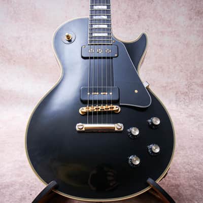 GIBSON USA Custom Shop '54 Reissue Les Paul Custom "Ebony + Ebony" (2024) image 4