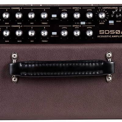MOOER SD50A Acoustic Guitar Combo 50Watt/8Zoll Akustik-Gitarrenverstärker & Mooer AirSwitch image 6
