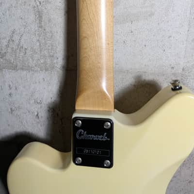 Charvel EM-SCB Surfcaster Skatecaster 90-00's White Made in Japan image 9