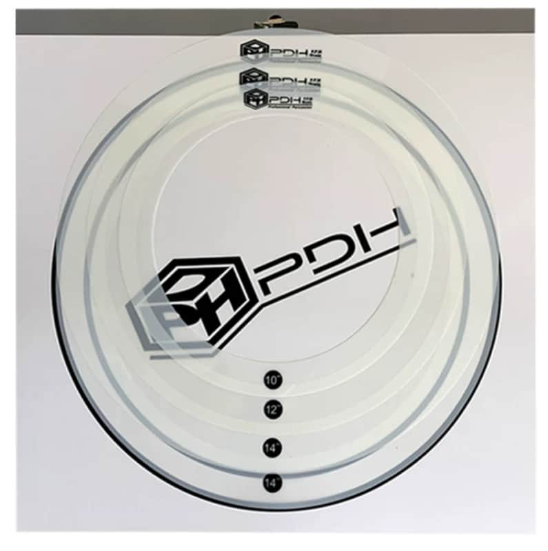PDH Overtone Dampening Rings for Toms Snare Drum Reduce Noise Improve Tone Fits 10/12/14/14" Drum Heads image 1