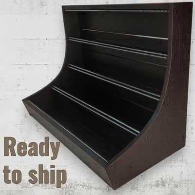 12U / 126hp Eurorack case Maria • Rails + Threaded strips / Black Oak / Unpowered • Ready to ship image 1