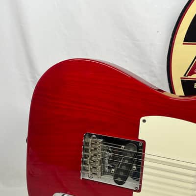 Fender American Standard Telecaster Tele Crimson Red Electric Guitar - Pickups have been Replaced with Seymour Duncan APTL-1/APTR-1 image 4