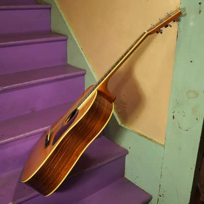 2008 Gallagher G-70M 12-Fret Madagascar Rosewood Dreadnought Guitar (VIDEO! Ready to Go) image 14