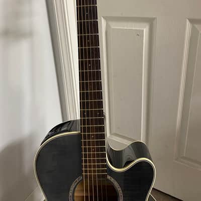 Takamine EG-540C Acoustic Electric Guitar - Black image 3
