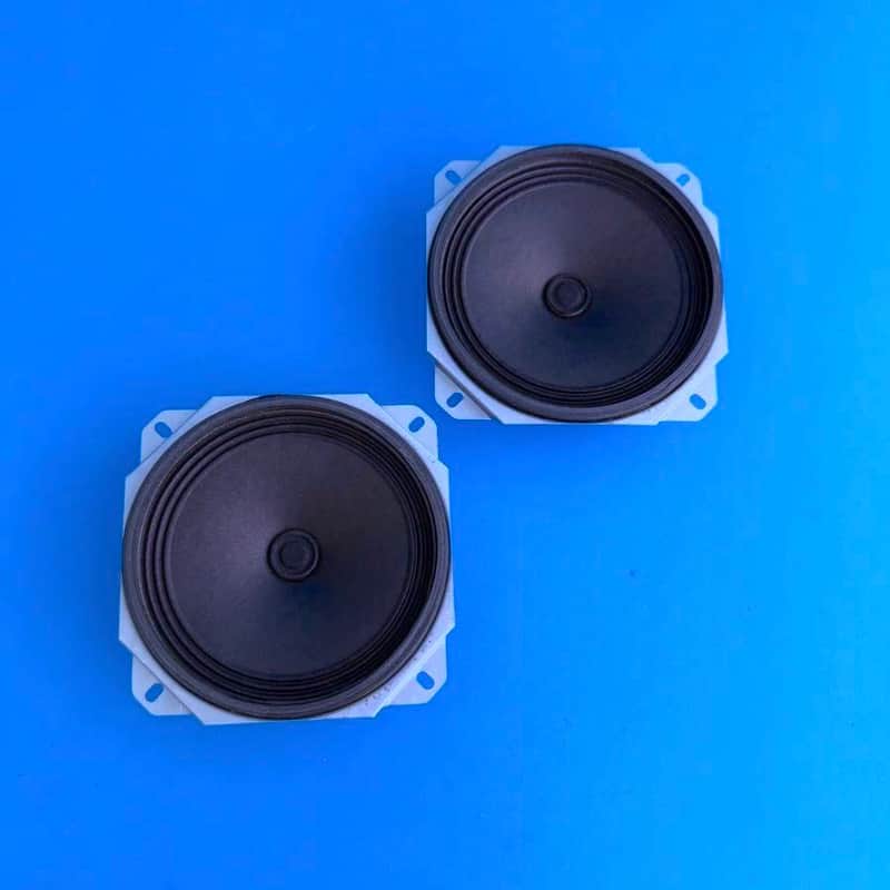 CASIO MT-240 Vintage Keyboard Part: 4" Speaker 6W 4Ohm Woofer EAS-10P289F [Pair] image 1