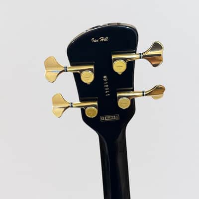 Spector Euro Ian Hill Judas Priest 50th Anniversary 4 String Signature Electric Bass Guitar - Black image 8
