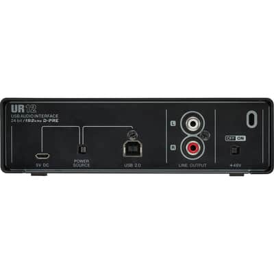 Steinberg UR12B USB Audio Interface - Black/Copper image 3