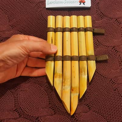 Georgian folk music instrument | wind instrument | Larchem-Soinari | Pan Flute | image 3