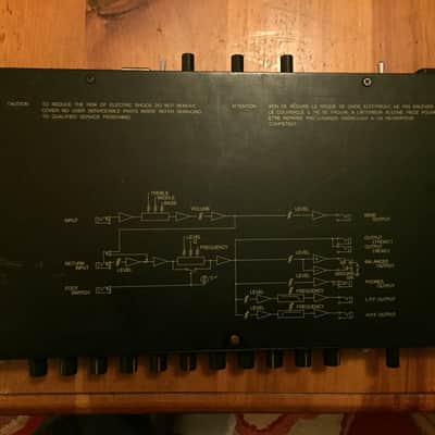 Yamaha PB1 Bass preamp image 4
