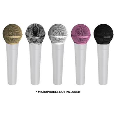 Handheld Dynamic Karaoke Computer Microphone Vocal DJ PA Mic w Stand & Cables image 10