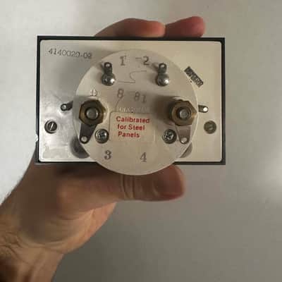 Set of two NOS Dixson VU meters for Opamp Labs Langevin Electrodyne and Quad Eight Recording Consoles image 2