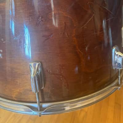 RARE Tama Superstar Mahogany 20 x 18" Floor Tom Drum image 2