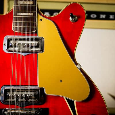 1967 Fender Coronado XII – Cherry Red – Rosewood Fretboard – 100% Original – Very Good Condition – Serial #162143 image 5