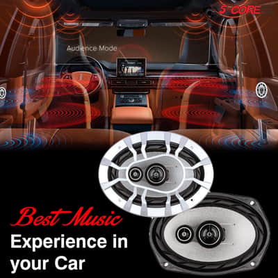 5 Core 6X9 Inch 4 Pieces Car Audio Coaxial Speaker 3 Way 1600 Watts PMPO Full Range Speakers Bild 8