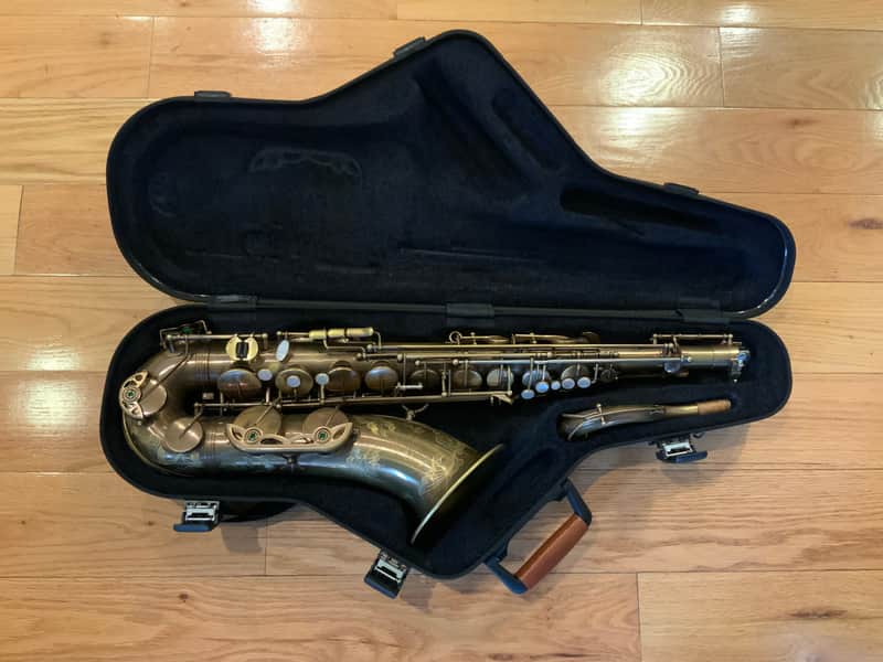 Ishimori Woodstone Tenor Saxophone New Vintage, Un-lacquered, | Reverb