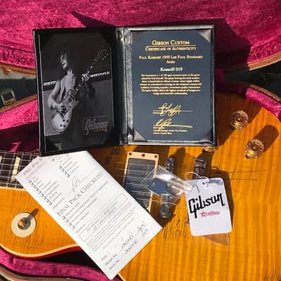 2012 Gibson Custom Paul Kossoff 1959 Les Paul Murphy Aged image 17