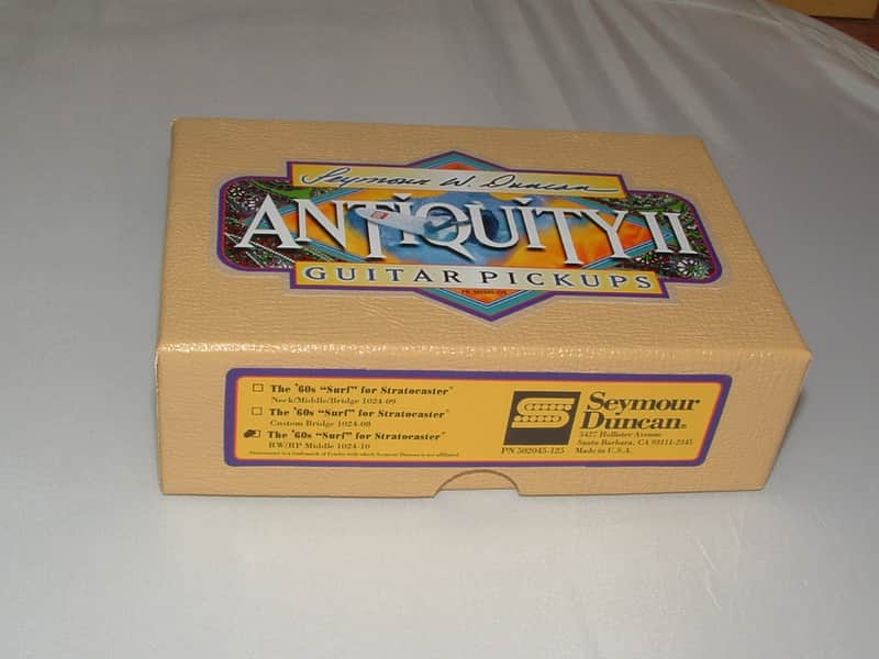 Seymour Duncan Antiquity II for Strat Surfer RW/RP (Middle Position) New with Warranty 11024-10 image 1