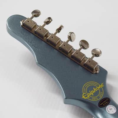 Epiphone 150th Anniversary Wilshire Electric Guitar - Pacific Blue image 11