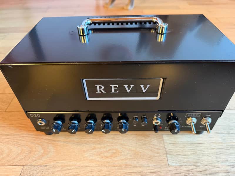 REVV Dynamis D20 20-Watt Guitar Amp Head 2019 - 2024 - Black image 1