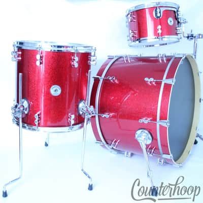 *DW/PDP American Vintage Drum Set 22x14,12x8,14x14"African Mahogany Pacific USA* image 1