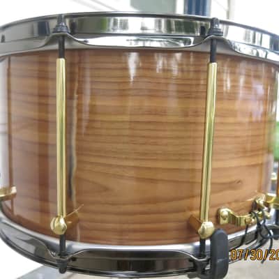 Noble Cooley SS 8x14 walnut snare drum image 5