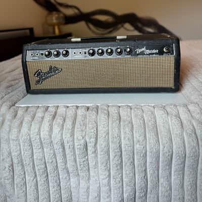 Fender Bandmaster 40-Watt 2-Channel Guitar Amp Head 1963 - 1967 - Black Panel image 2