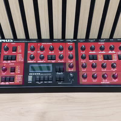 Access Virus A Desktop Digital Synthesizer 1997 - 1999 - Black / Red