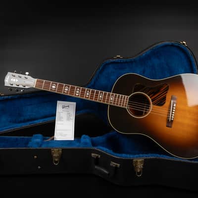2010 Gibson AJ Advanced Jumbo - Vintage Sunburst | USA Montana Slope Shoulder Dreadnought Rosewood Body 648mm Scale B Band Pickup | CoA OHSC image 2
