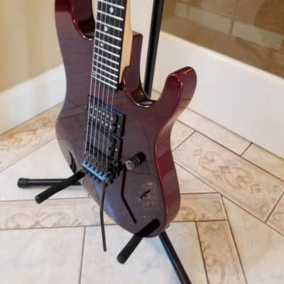 Kramer Night Swan 80's Burgandy image 3