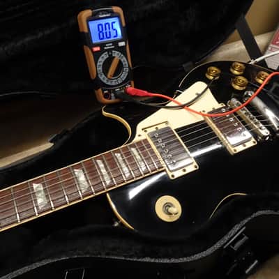 Gibson Les Paul Standard 1991- Black Ebony--Great Guitar- All Original image 5