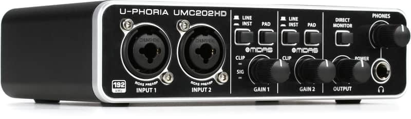 Behringer U-PHORIA UMC202HD USB 2.0 Audio Interface | Reverb