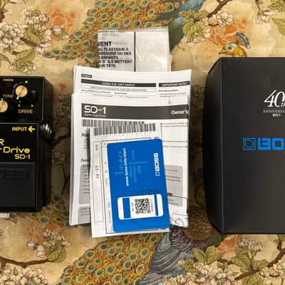 Boss SD-1-4A 40th Anniversary Super Overdrive | Reverb