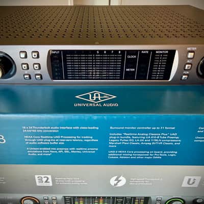 Universal Audio Apollo x8 Gen 1 Thunderbolt Audio Interface – Mint, Original Owner, All Original Packaging image 5