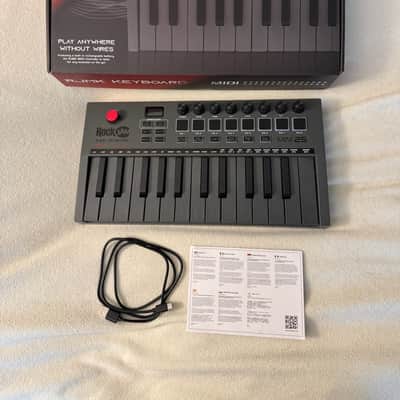 rockjam RJMK25 Midi Keyboard 2024 - Gray image 2
