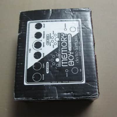 visibly used condition genuine Electro-Harmonix EMPTY CARDBOARD BOX + original Owner's Manual and original Warranty & Registration paperwork ONLY for EXO Deluxe Memory Boy (NO pedal, NO power supply) 2010s- 2020s (specifically from 2013) image 5