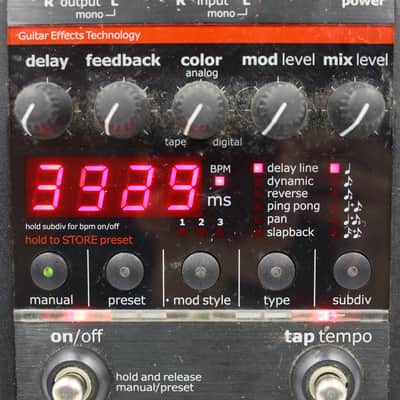 TC Electronic ND-1 Nova Delay Guitar Effect Pedal image 3