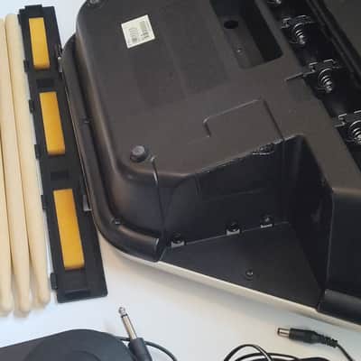 Yamaha DD-55c electronic table-top drum set w. pedals, sticks &  ac adapter image 6