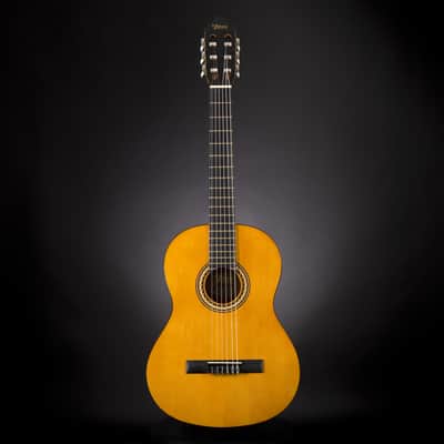 Valencia VC 204/L Lefthand Antique Natural - Lefthand Classical Guitar image 2