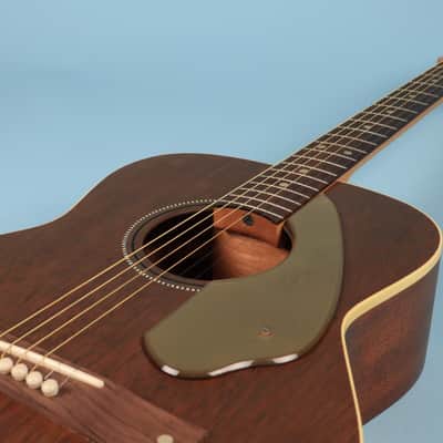 1960s Vintage Fender Newporter Acoustic Guitar Mahogany w/ Case Excellent Con. image 10