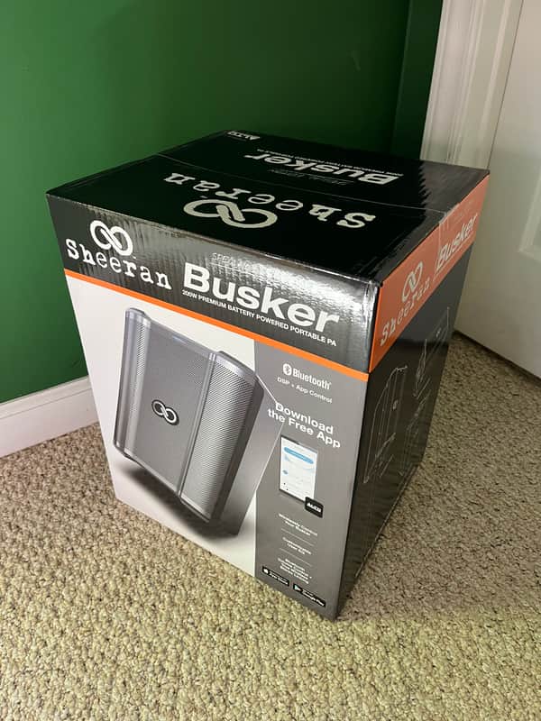 Sheeran Special Edition Busker Portable PA System 2024 - Present - Silver image 1