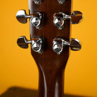 1970-75 Yamaha Orange Label FG-152 Natural Made in Japan Acoustic + Hard Case image 17