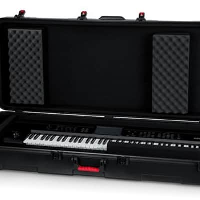 Gator GTSA-KEY76D TSA ATA Deep 76-note Keyboard Case with Wheels image 1